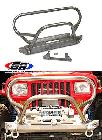 GenRight Jeep YJ Front Bumper w/ Trail Stinger - Steel – iDeal Off-Road