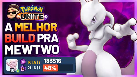 A MELHOR BUILD PARA MEWTWO! Pokemon Unite Mewtwo Gameplay - YouTube