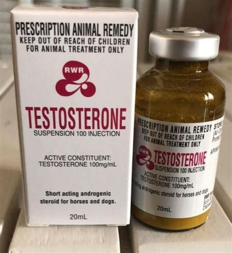 Testosterone injection - TACOMA VET MEDICATIONS