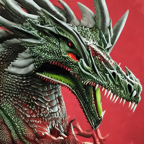 Hyper Realistic Dragon Graphic · Creative Fabrica