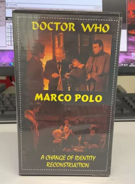 DOCTOR WHO: MARCO POLO A CHANGE OF IDENTITY RECONSTRUCTION C1No3 VIDEO VHS RARE £7.50 - PicClick UK