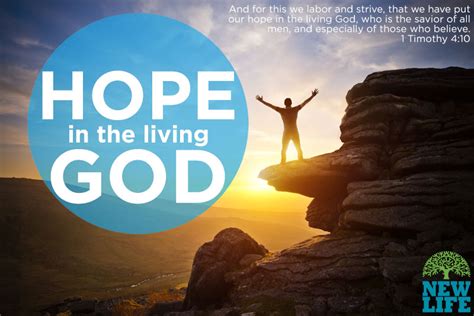 Hope In God | New Life