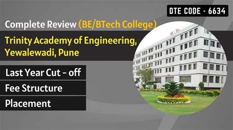 Trinity Academy of Engineering Pune (Review) - YouTube