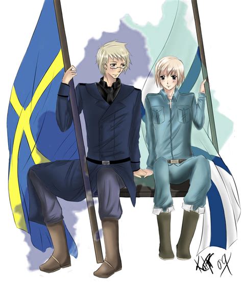 Hetalia SwedenxFinland APH by wishyo on DeviantArt