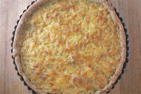 Savory Leek & Cheese Tart Recipe