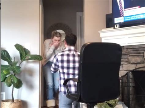 A heartwarming Love is Blind-inspired proposal