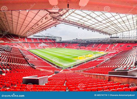 Old Trafford stadium editorial stock image. Image of modern - 68574774