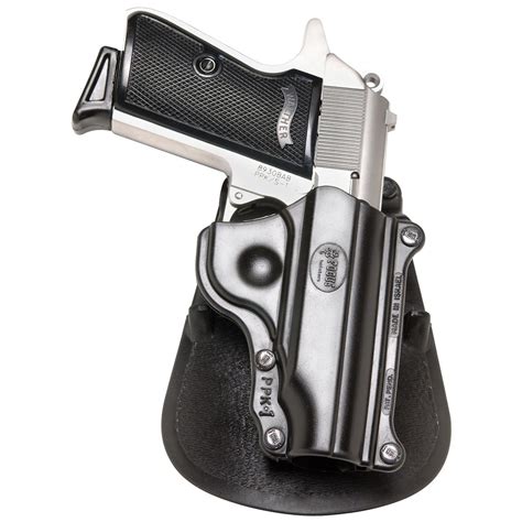 Fobus Walther PPKS / PPK / PP Paddle Holster with Double Mag Pouch - 188565, Holsters at ...