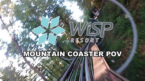 Mountain Coaster at Wisp Resort - POV (McHenry, MD) - YouTube