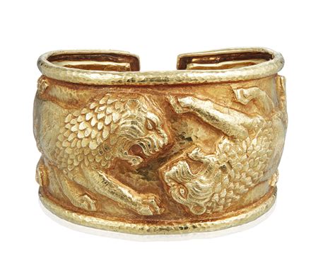 DAVID WEBB GOLD CUFF BRACELET, | Christie’s