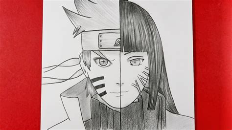 Easy Anime Sketch / Comment dessiner naruto et hinata tutoriel facile / dessins ma