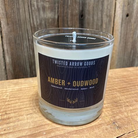 Amber + Oudwood Candle – Potter's Western Store