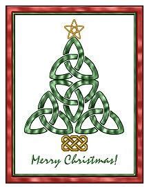 Celtic Christmas tree … | Celtic christmas, Irish christmas, Celtic quilt