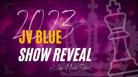 2023 Allen High School JV Blue Winter Guard Show Reveal - YouTube