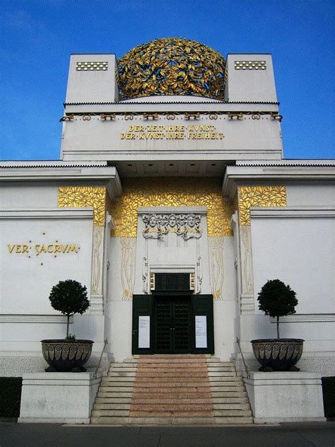 Joseph Maria Olbrich - Vienna Secession (Art Nouveau) Building. Vienna ...