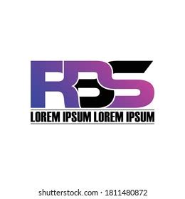 Rbs Letter Monogram Logo Design Vector Stock Vector (Royalty Free) 1811480872 | Shutterstock