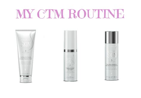 MY CTM ROUTINE WITH HERBALIFE SKIN | GingerSnaps