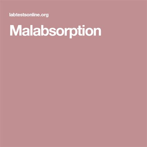 Malabsorption | Malabsorption, Bariatric surgery, Bariatric