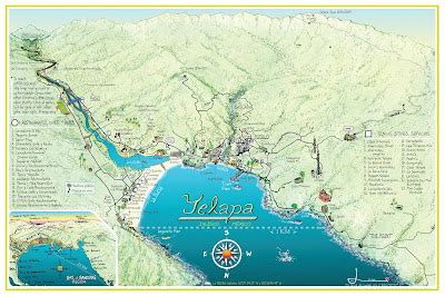 Mapa Jeff Cartography: Yelapa Map