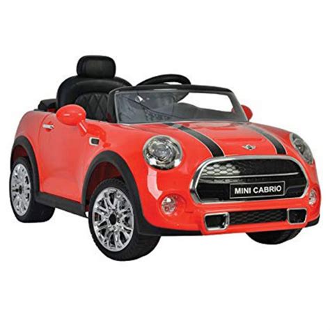 Kids Ride on Mini Cooper Car 12V MP3 RC Remote Control in Pakistan