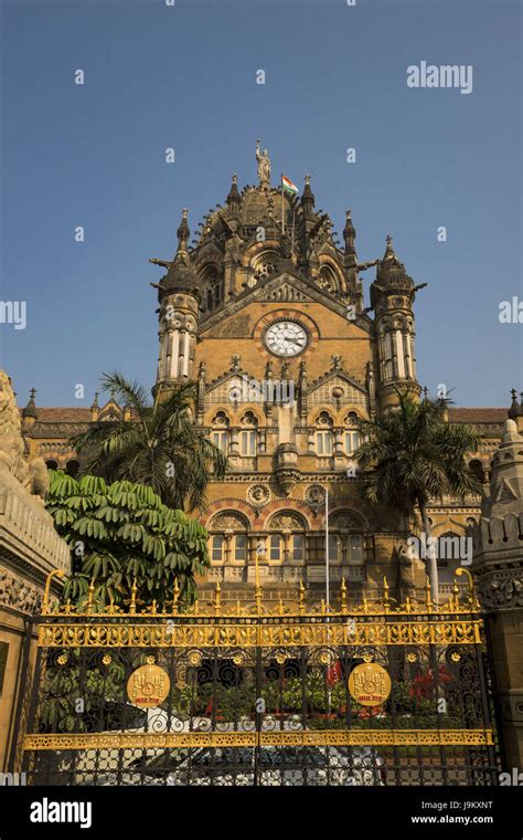 chhatrapati shivaji terminus, mumbai, maharashtra, India, Asia Stock Photo - Alamy