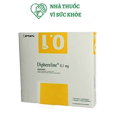 Diphereline 0,1 mg - Thuốc bột pha tiêm điều trị vô sinh nữ. - Nhà Thuốc Vì Sức Khỏe