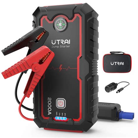 Jump Starter, UTRAI Jstar One Car Battery Jump Starter Portable 2000 ...