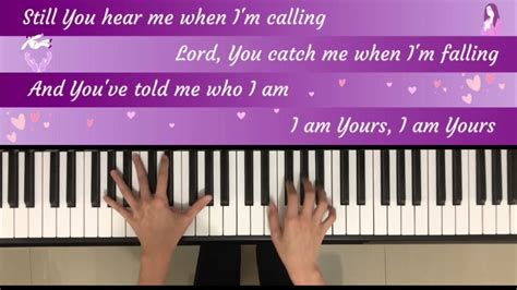 Who Am I - Piano Cover & Lyrics - YouTube