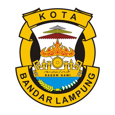 Logo Kota Bandar Lampung Vector Cdr Png Hd Gudril Logo Tempat Nya My ...