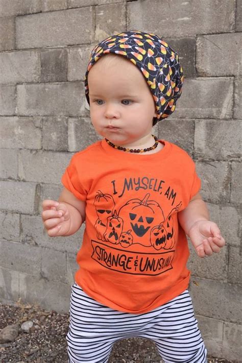 I Myself Am Strange and Unusual Pumpkin Halloween Shirt | Halloween shirt, Kids holiday outfits ...