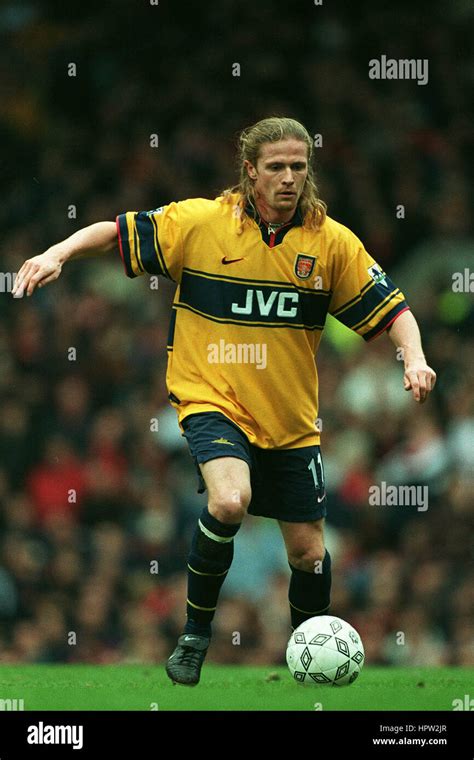 EMMANUEL PETIT ARSENAL FC 24 March 1998 Stock Photo - Alamy