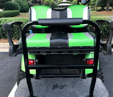 Golf Cart Rear Seat: Get a Kit, Turn Your Cart into a 4 Seat Golf Cart