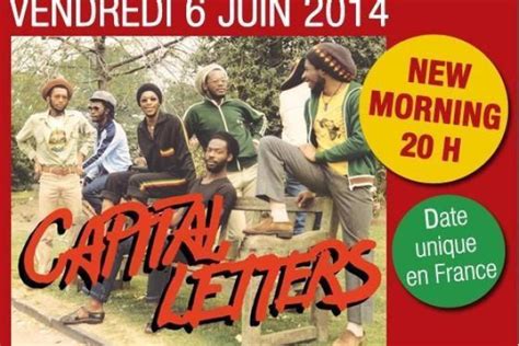 Capital Letters @New Morning - Sortiraparis.com