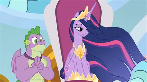 Spoiler! Alicorn princess grown-up Twilight Sparkle from mlp season 9 episode 26 - YouLoveIt.com