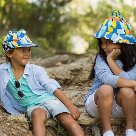 Sun Hats for Kids and Adults with UV Protection LITTLE HOTDOG WATSON ...