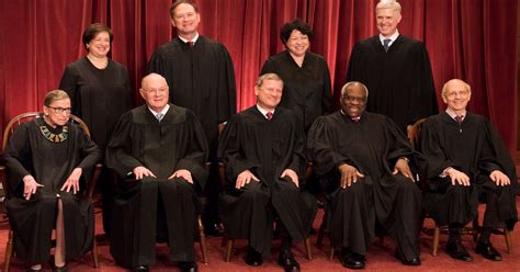 The Supreme Court justices