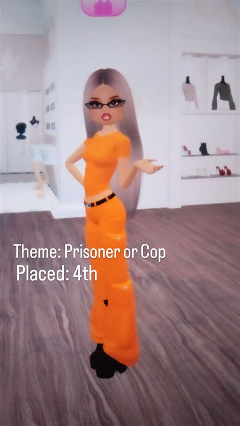 Dress to impress (Theme Prisoner or Cop) in 2024 | Dress to impress ...