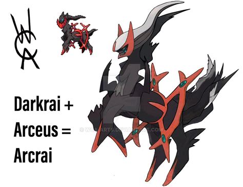 Arcrai - Legendary Pokemon Fusion by WCA-Arts on DeviantArt