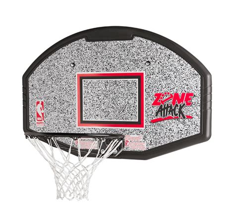 Spalding 80602R NBA Eco-Composite 44 Inch Basketball Backboard and Rim ...