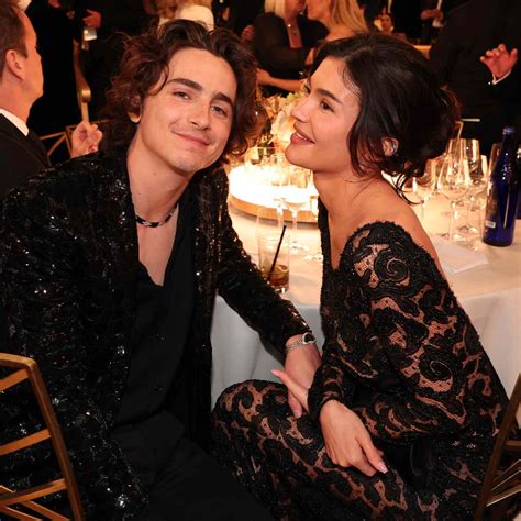 Kylie Jenner and Timothée Chalamet Have Date Night at the 2024 Golden ...