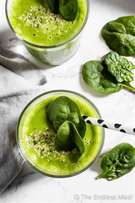 Spinach Smoothie - The Endless Meal®