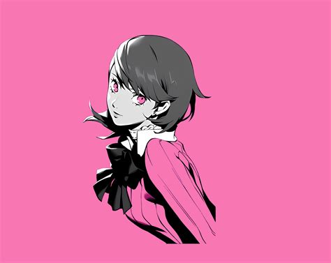 I did my own pink edit for the new P3R Yukari Portrait (Credit to u ...