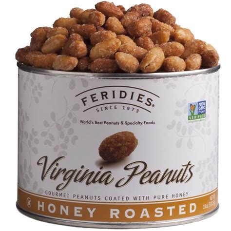 18oz Honey Roasted Virginia Peanuts, Honey Roasted Peanuts: FERIDIES