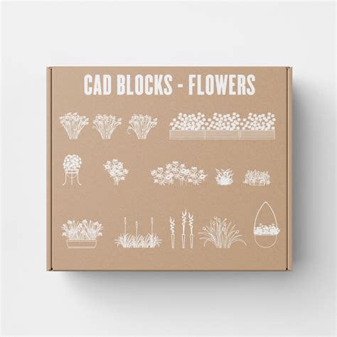 CAD Block Flowers | Learn Architecture Online