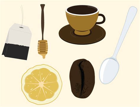 Tea and Coffee Vector Art | Download Free Vector Art | Free-Vectors