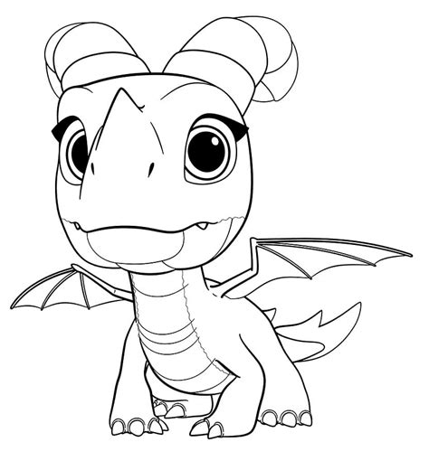 Aggro from Dragons Rescue Riders Coloring Page - Free Printable ...