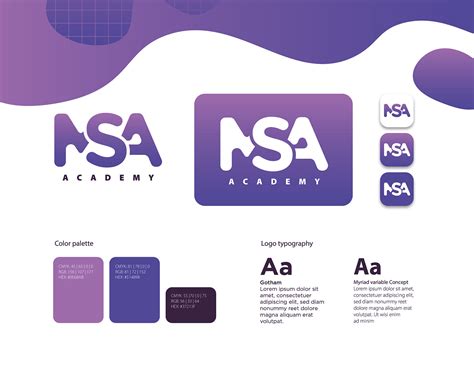 MSA academy | Logo and Branding on Behance