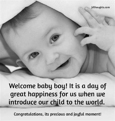 Congratulations quotes for baby boy: Messages and Wishes