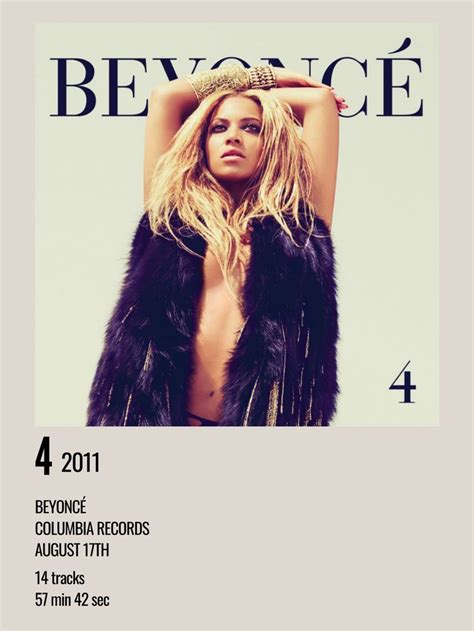 Beyonce 4 Album Cover