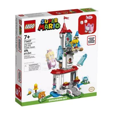 LEGO Super Mario Cat Peach Suit and Frozen Tower Expansio 71407 ...